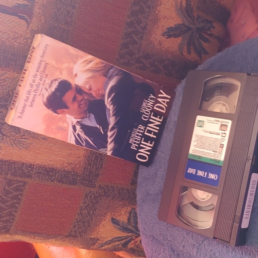 One Fine Day, George Clooney, VHS Tape